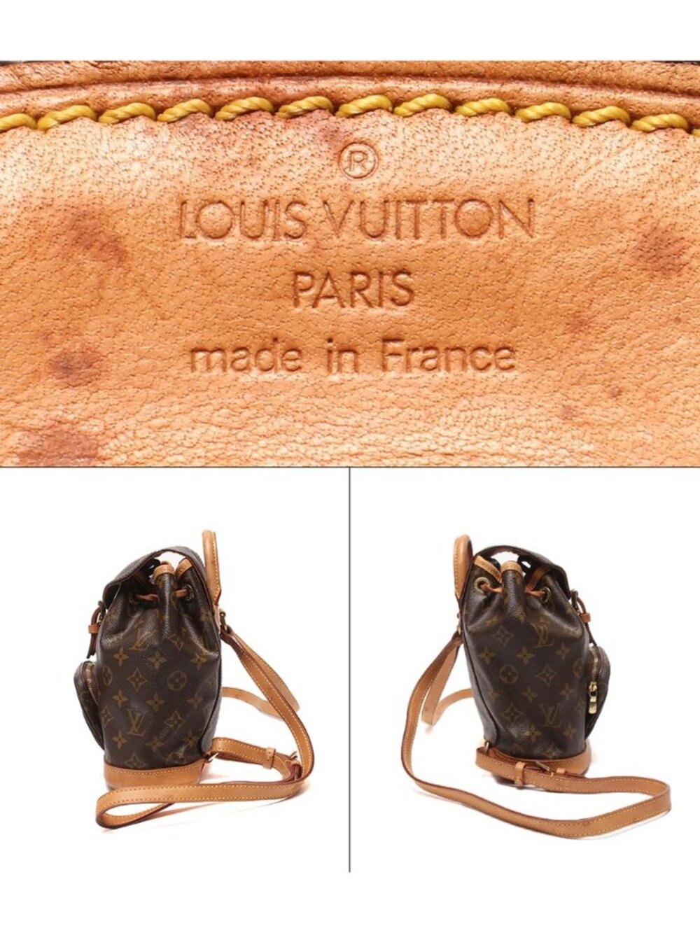 Louis Vuitton Backpack Mini Montsouris Monogram - Picture 4 of 8